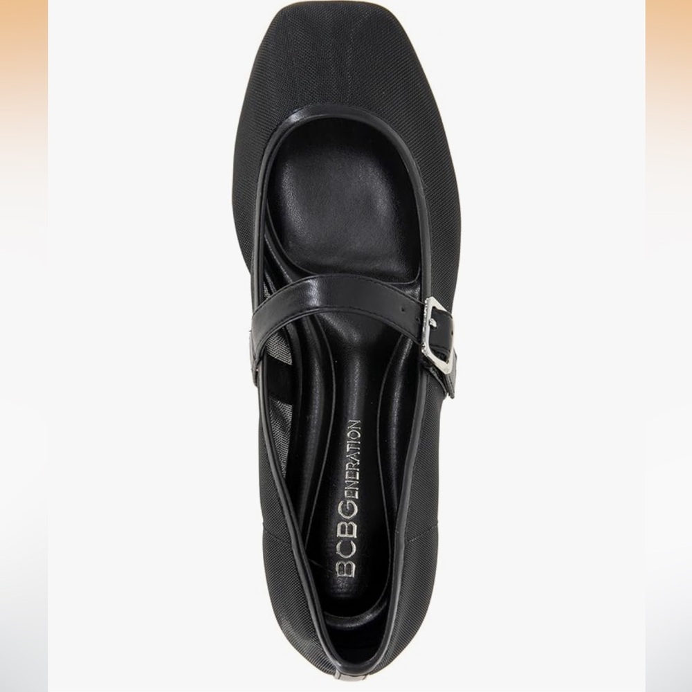 BCBGeneration Harpin Mary Jane Mesh Flats - Picture 2 of 4
